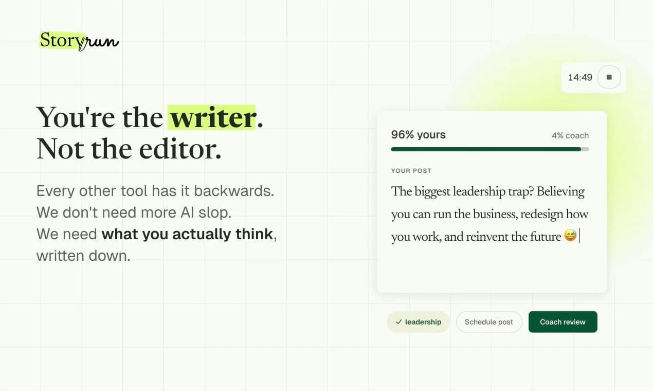 thestory.run screenshot 1