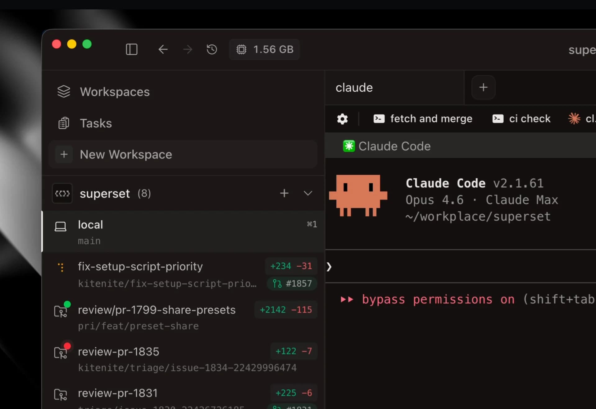 Superset screenshot 1