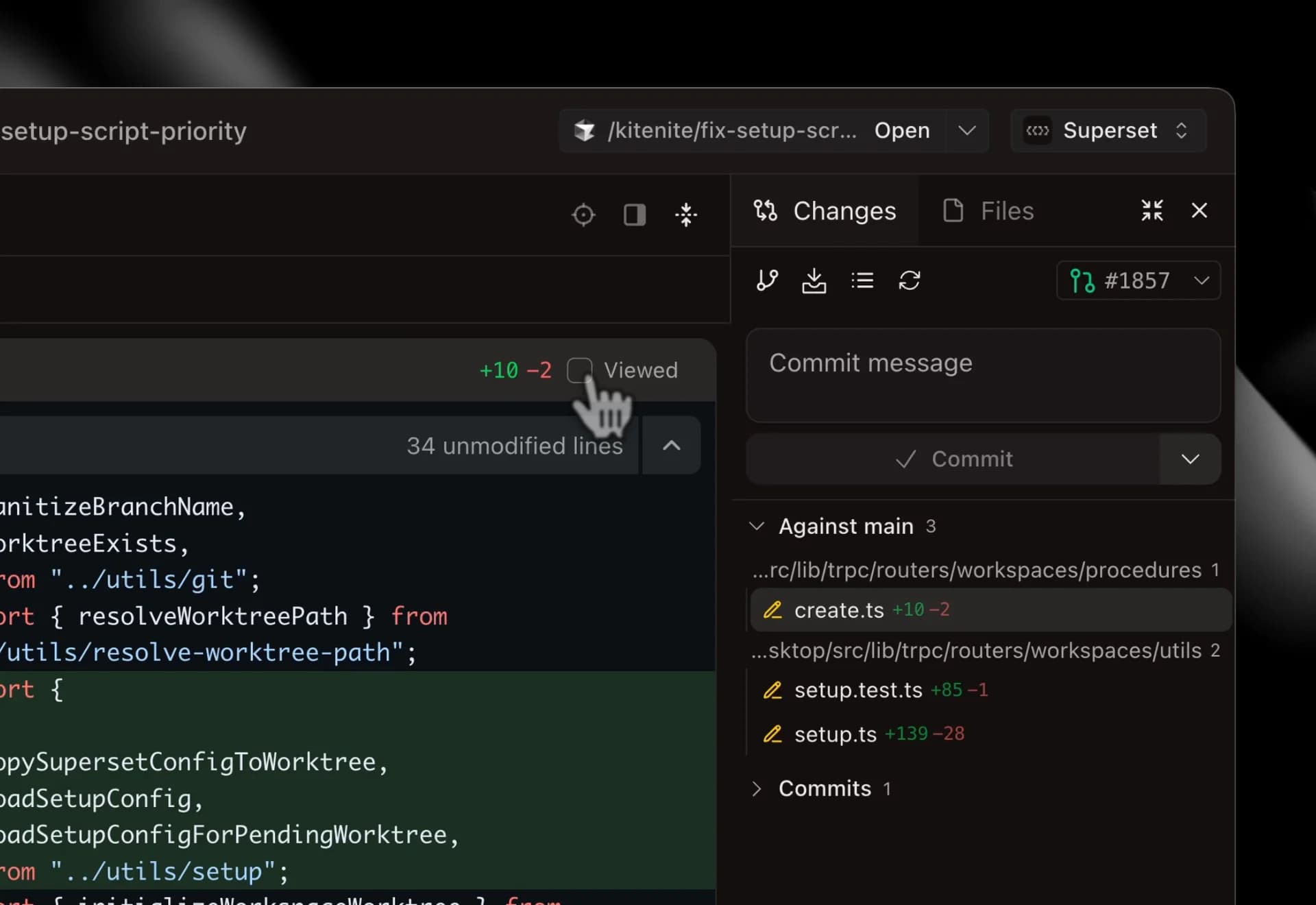 Superset screenshot 5