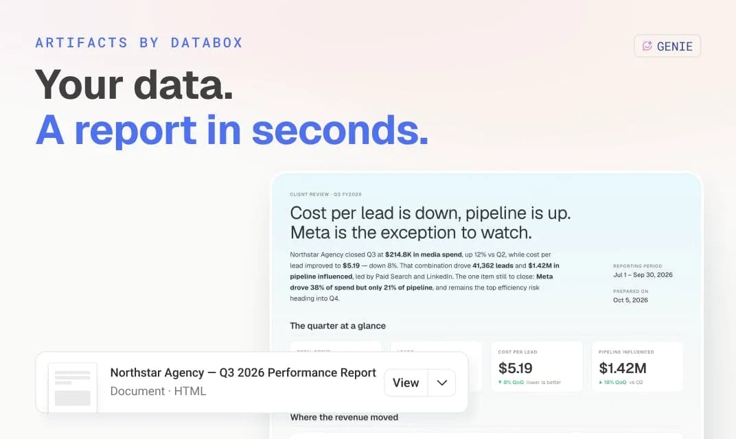 Artifacts by Databox screenshot 1