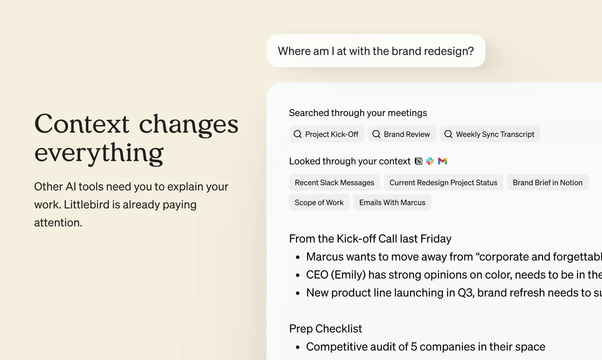 Littlebird screenshot 2