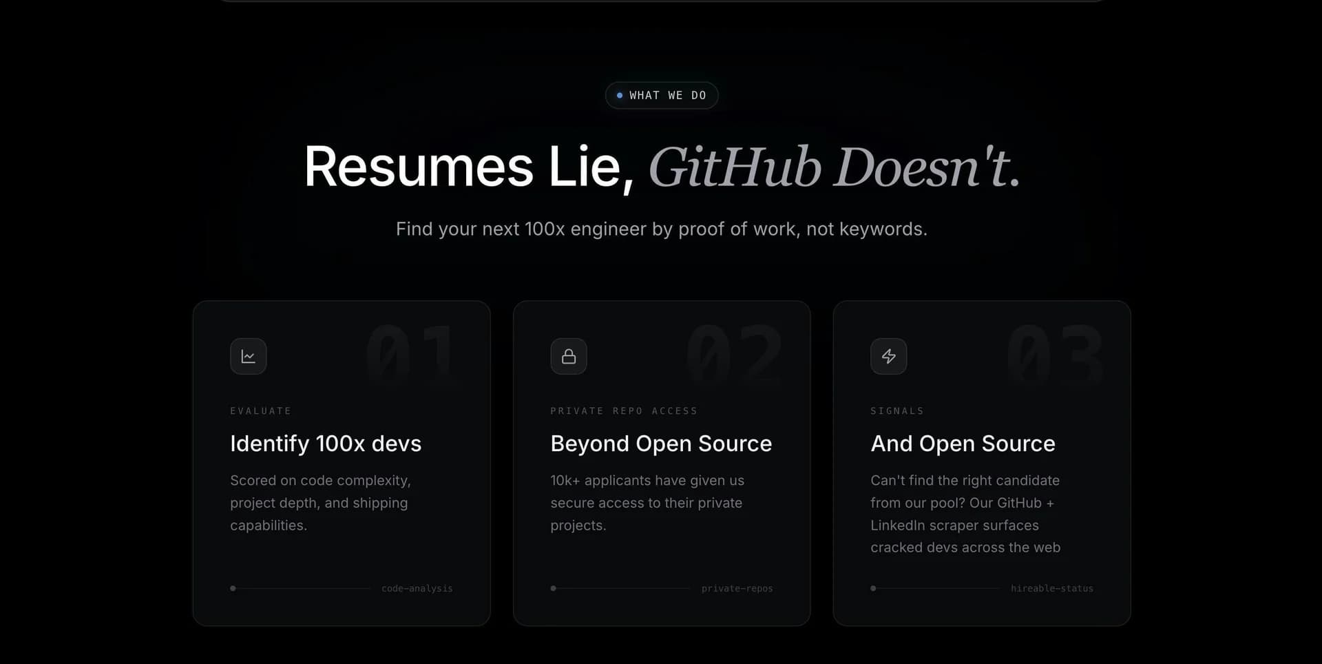 GitHired screenshot 2