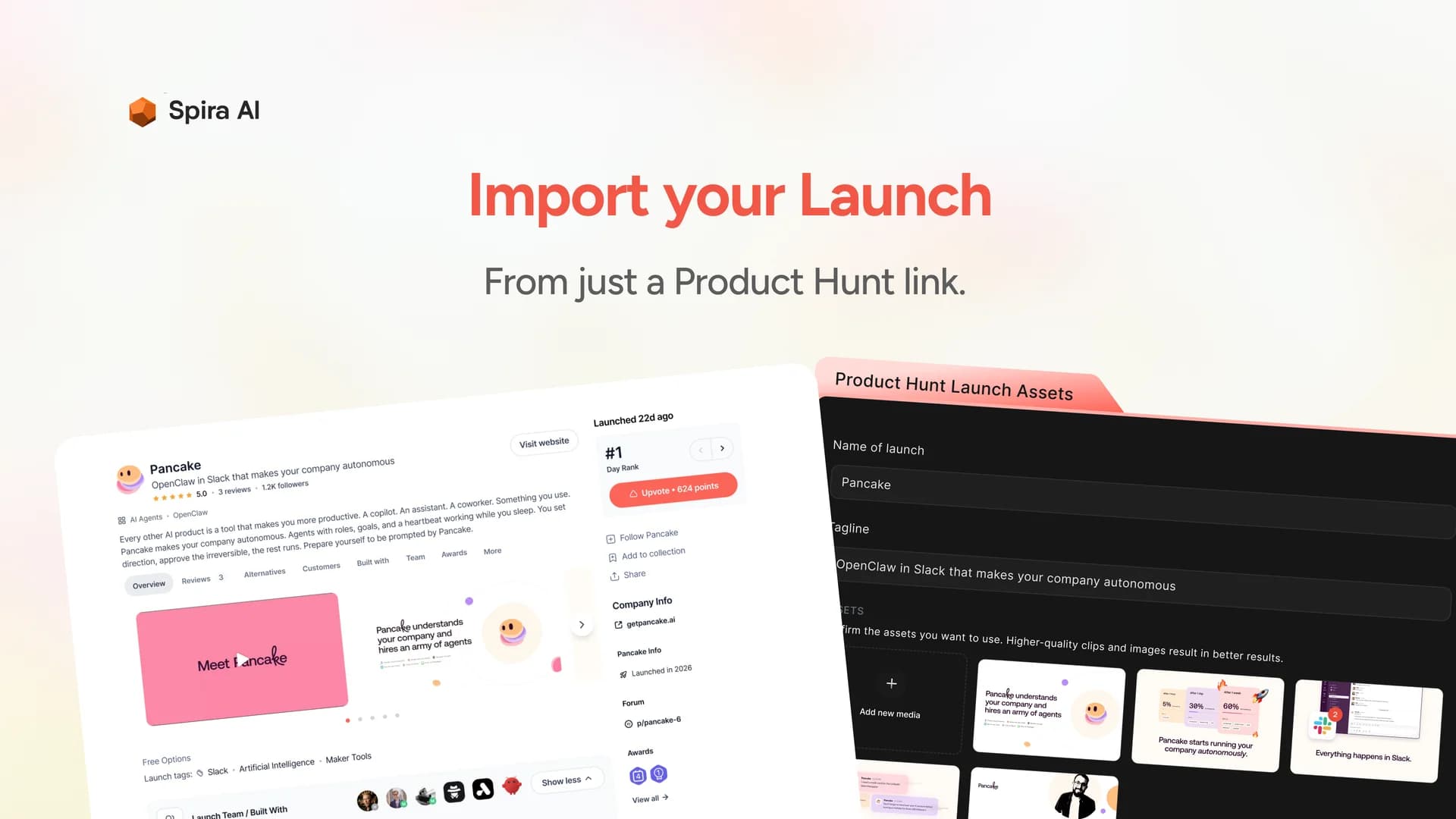 Spira for Product Hunt Makers screenshot 2
