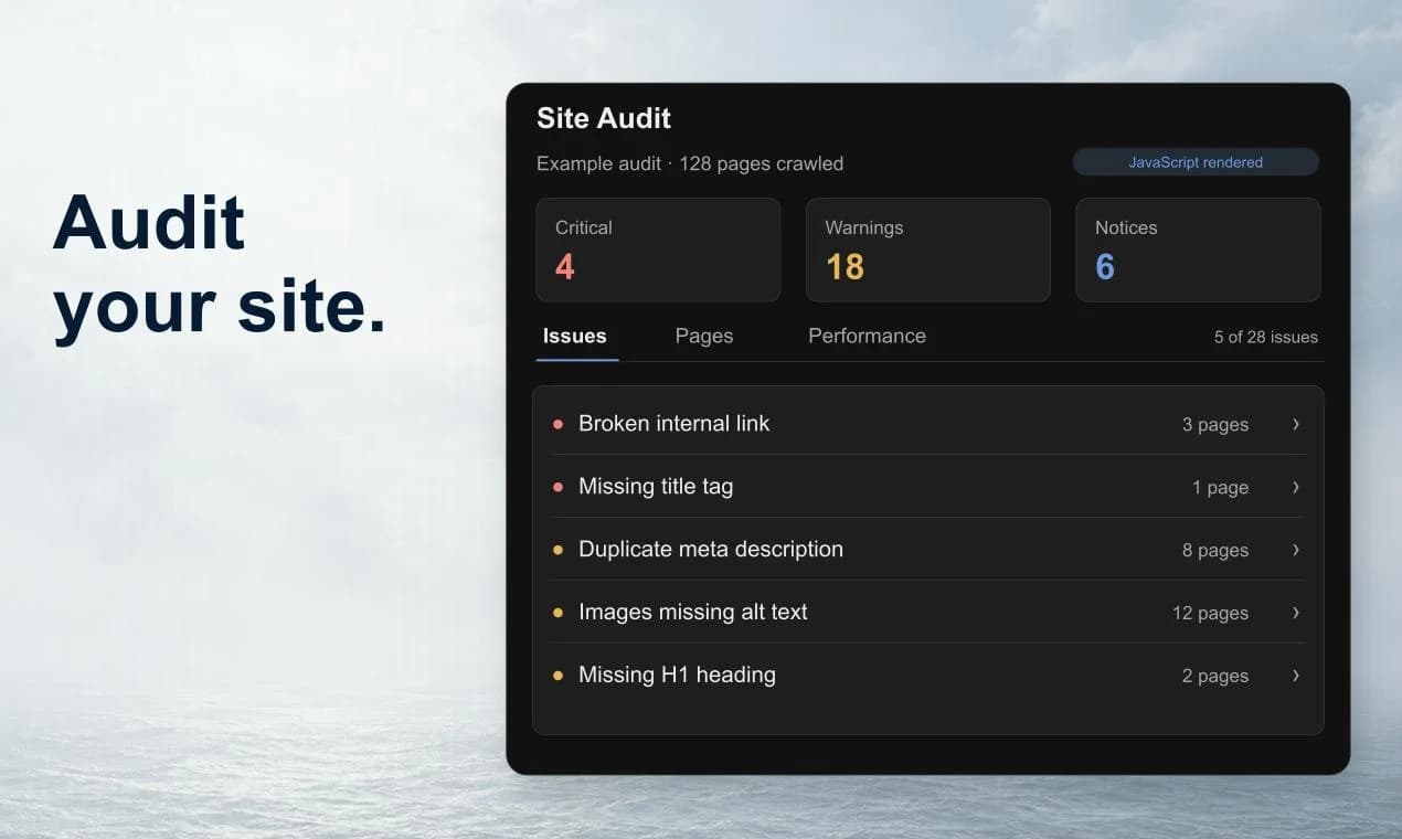 OpenSEO screenshot 5