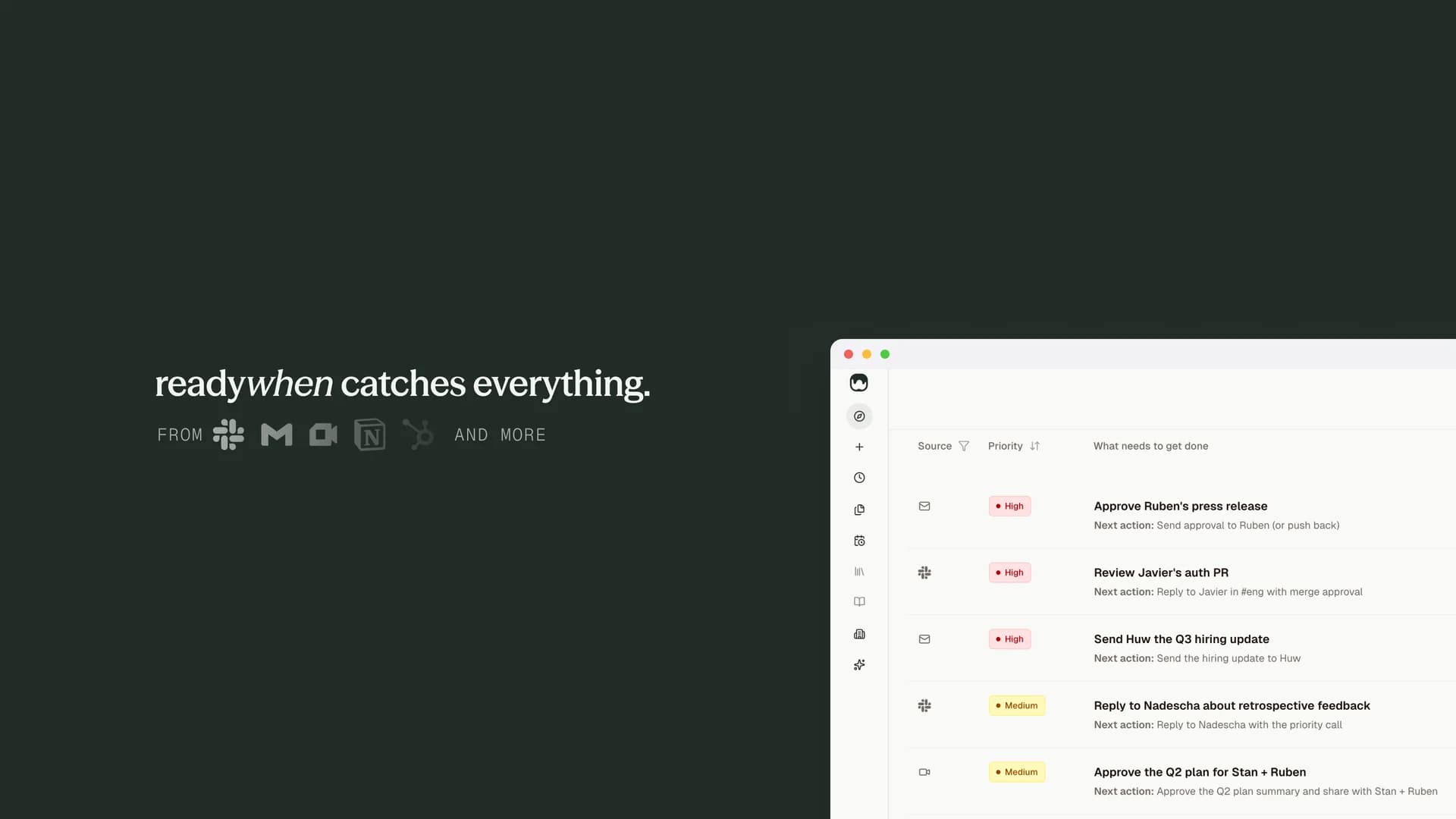 readywhen screenshot 3