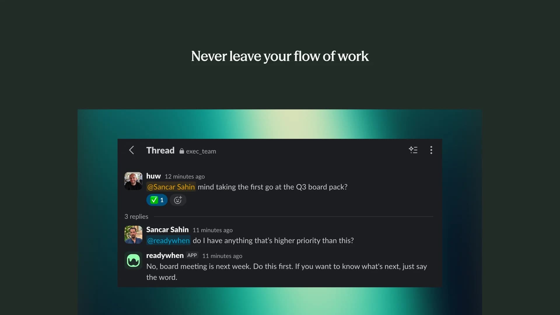 readywhen screenshot 6