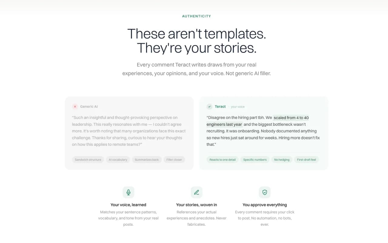 Teract AI screenshot 8