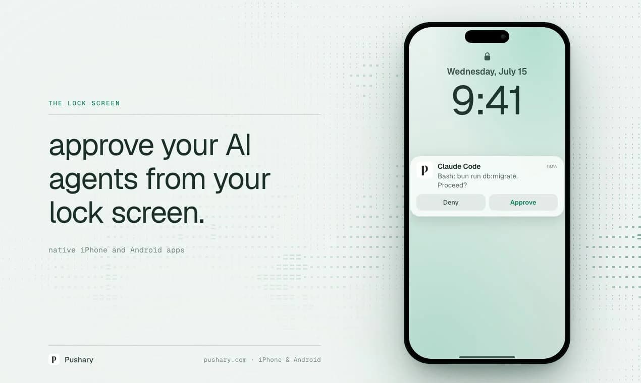 Pushary screenshot 1
