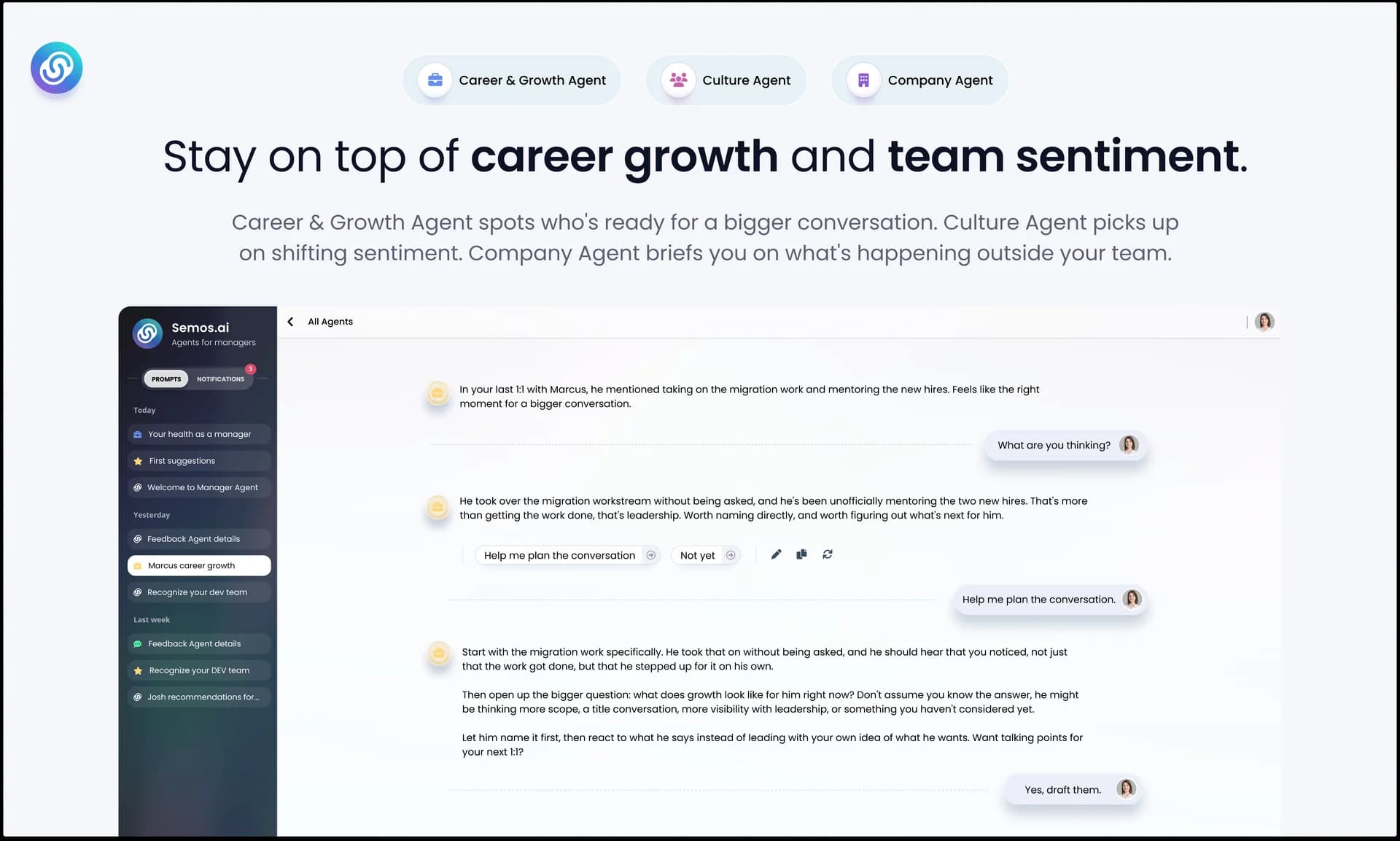 Semos.ai Manager Agents screenshot 4
