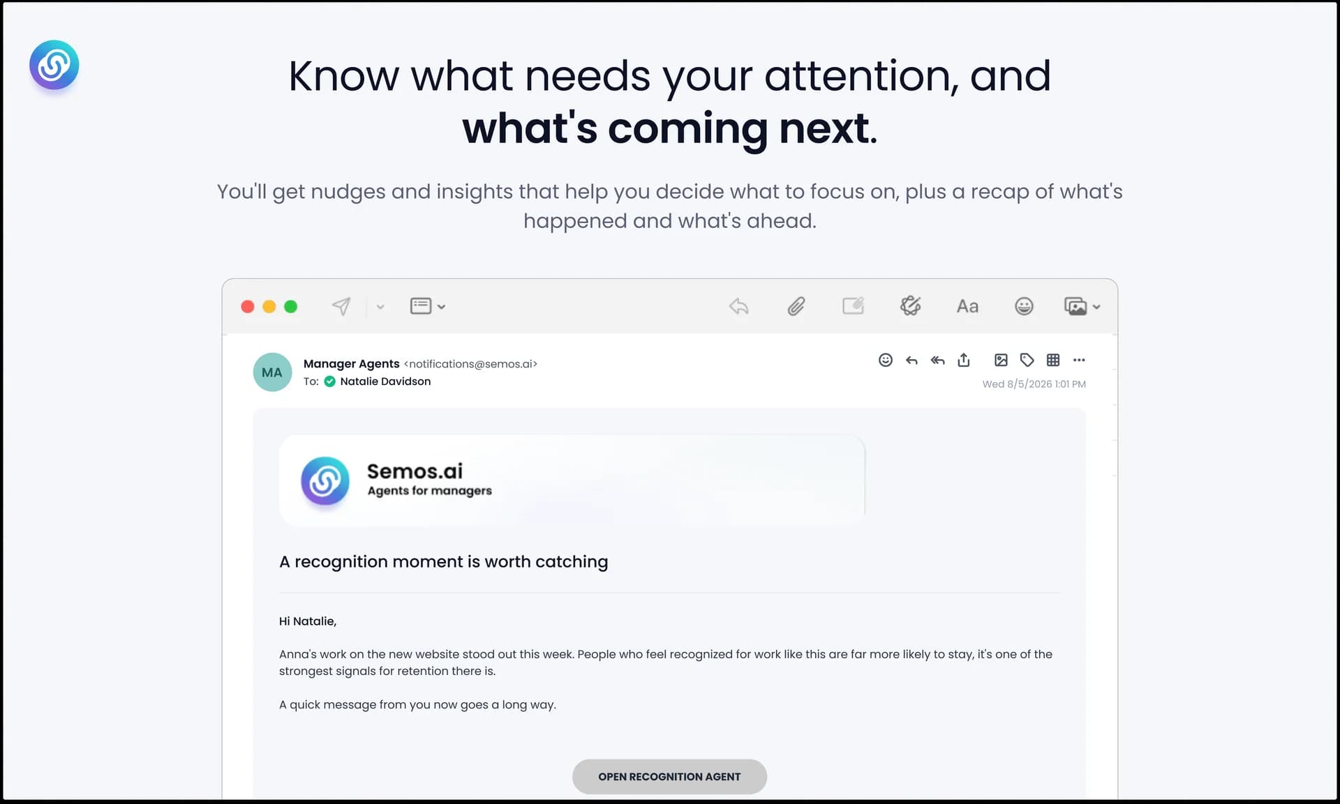Semos.ai Manager Agents screenshot 6