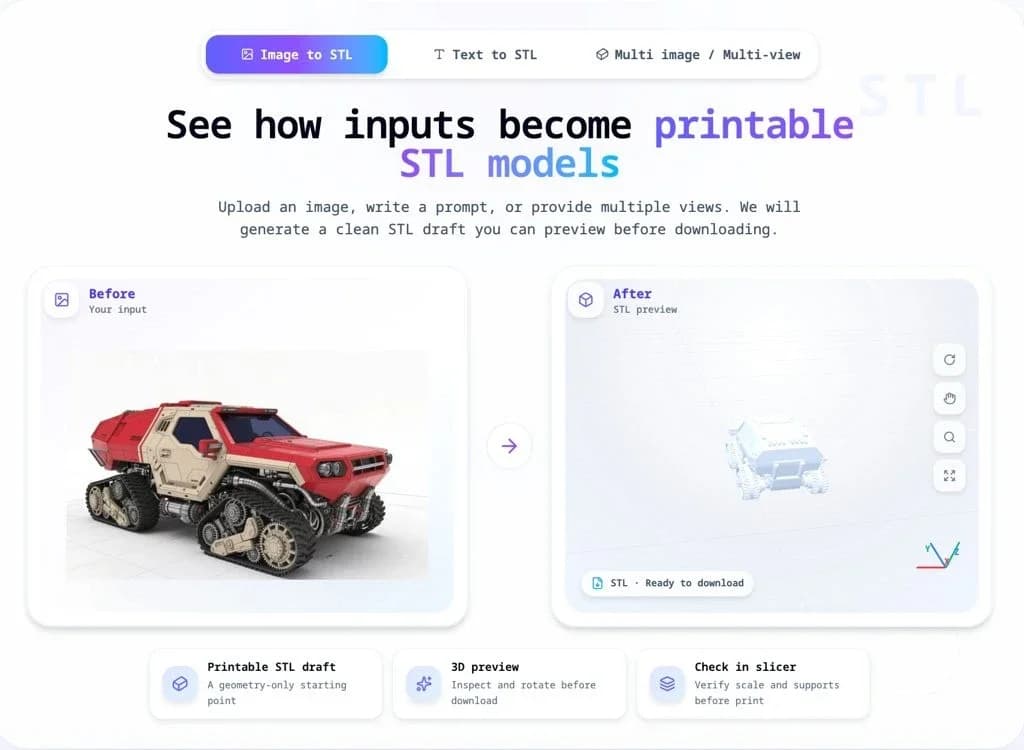 Image to STL screenshot 1