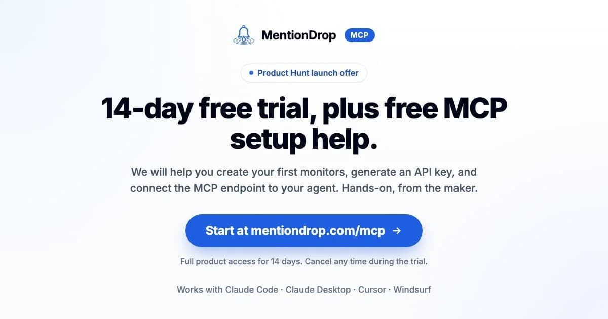 MentionDrop MCP screenshot 5