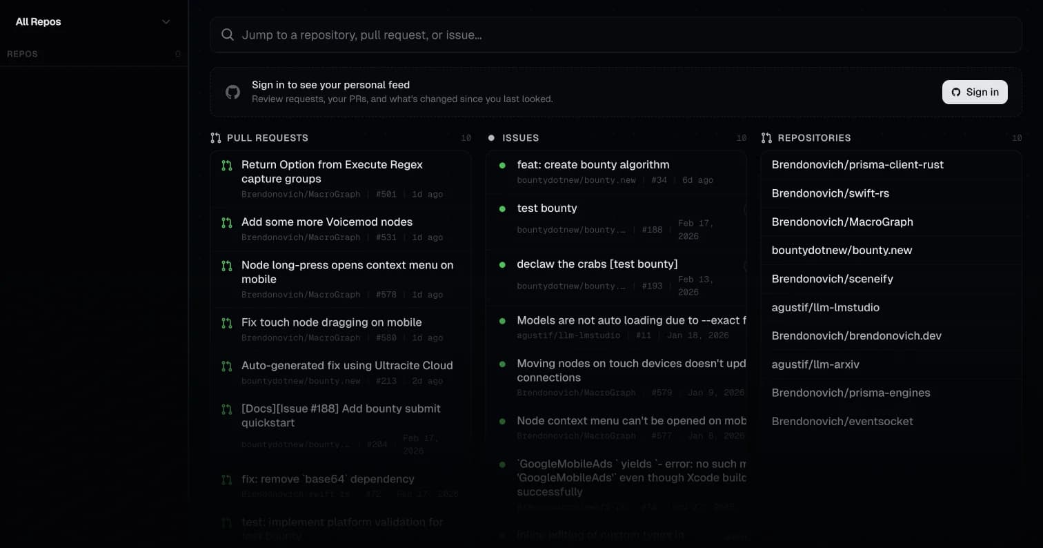 FasterGH screenshot 1