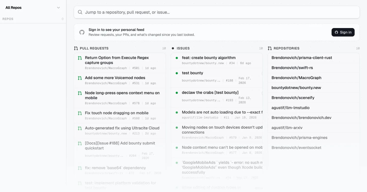 FasterGH screenshot 2