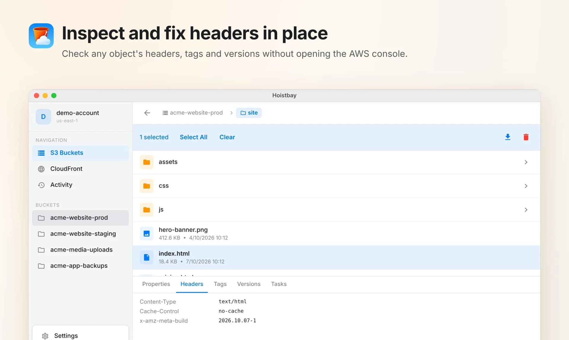 Hoistbay screenshot 2