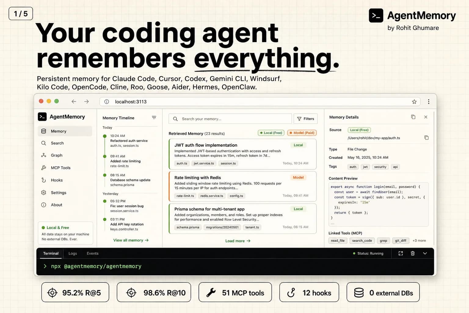 Agentmemory screenshot 3