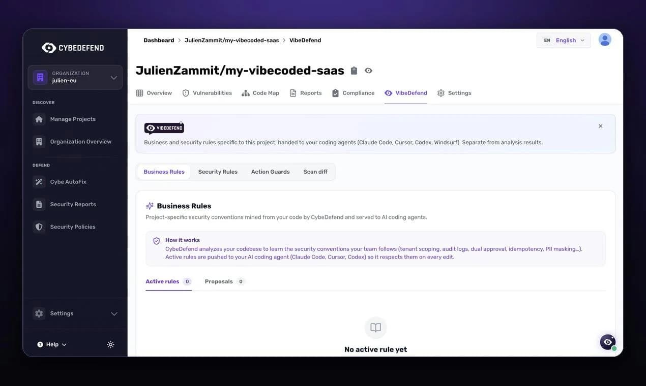 VibeDefend by CybeDefend screenshot 2