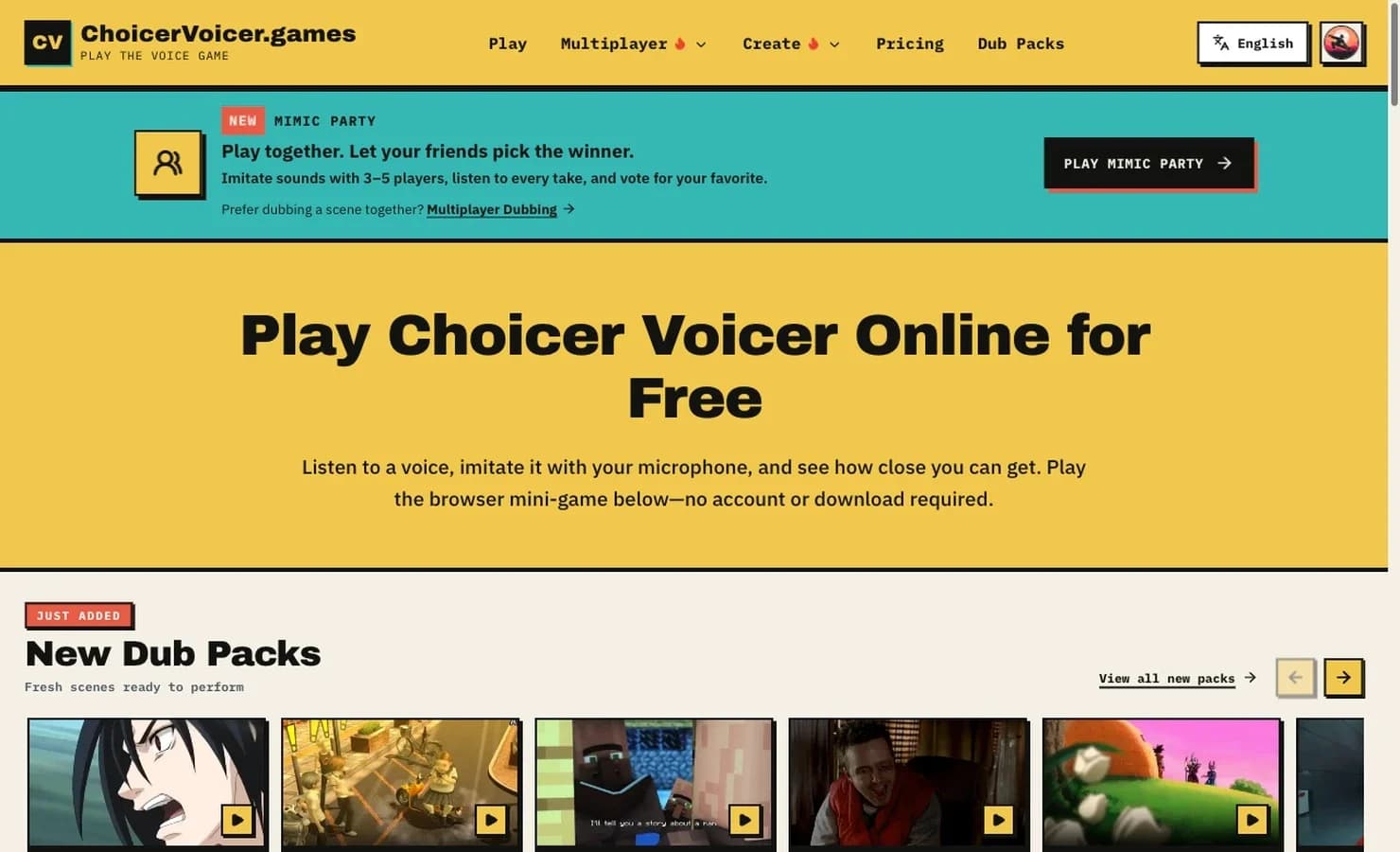 Choicer Voicer screenshot 1