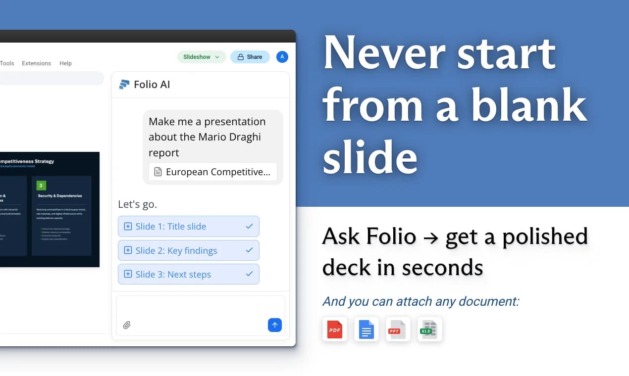 Folio AI screenshot 1