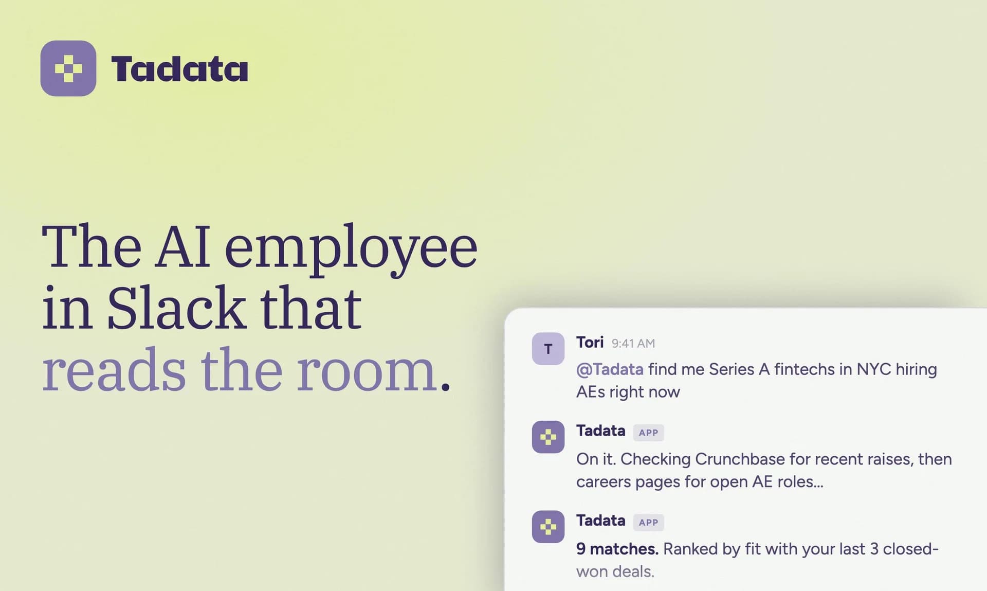 Tadata screenshot 1