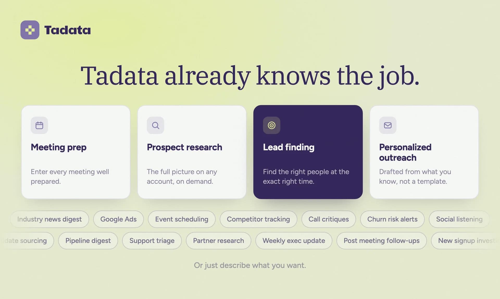 Tadata screenshot 3