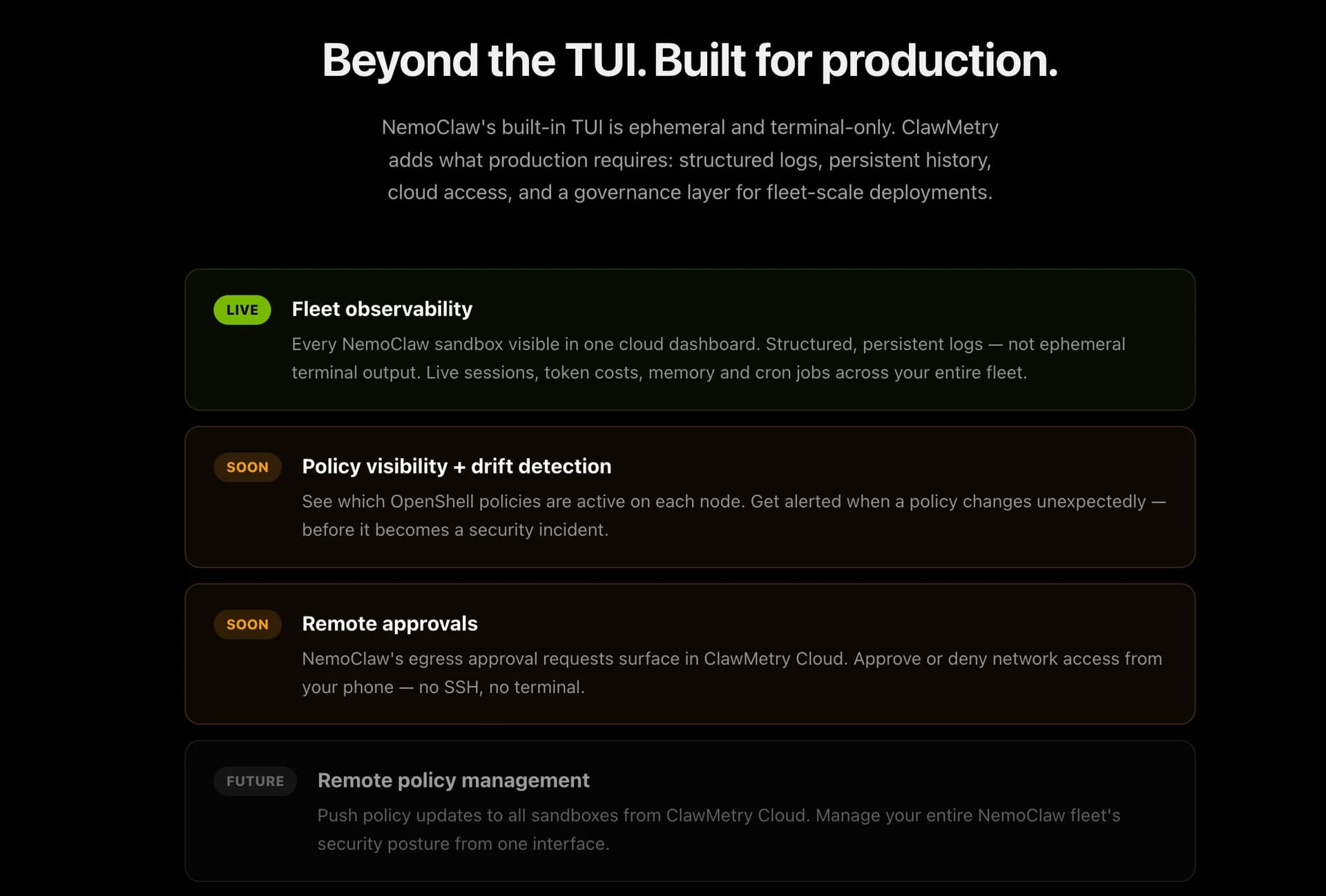 ClawMetry for NVIDIA NemoClaw screenshot 11