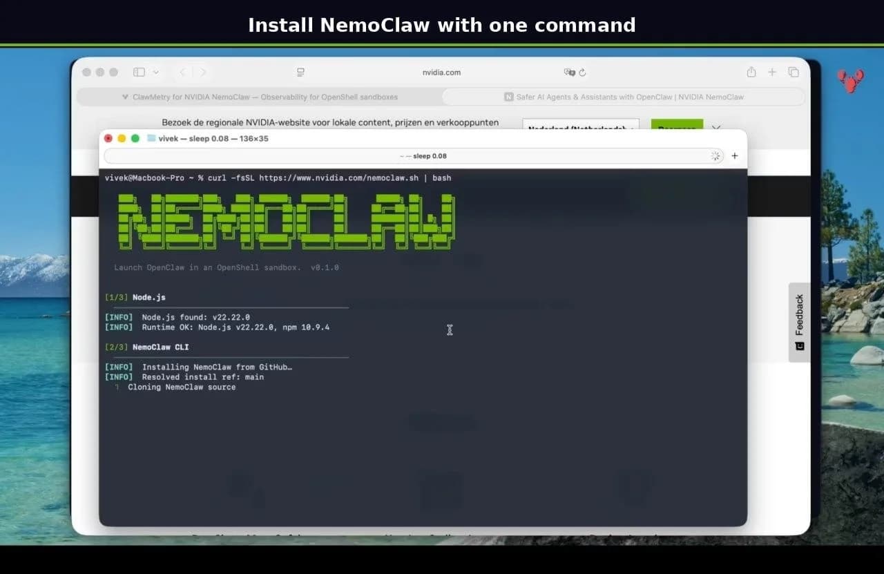ClawMetry for NVIDIA NemoClaw screenshot 2