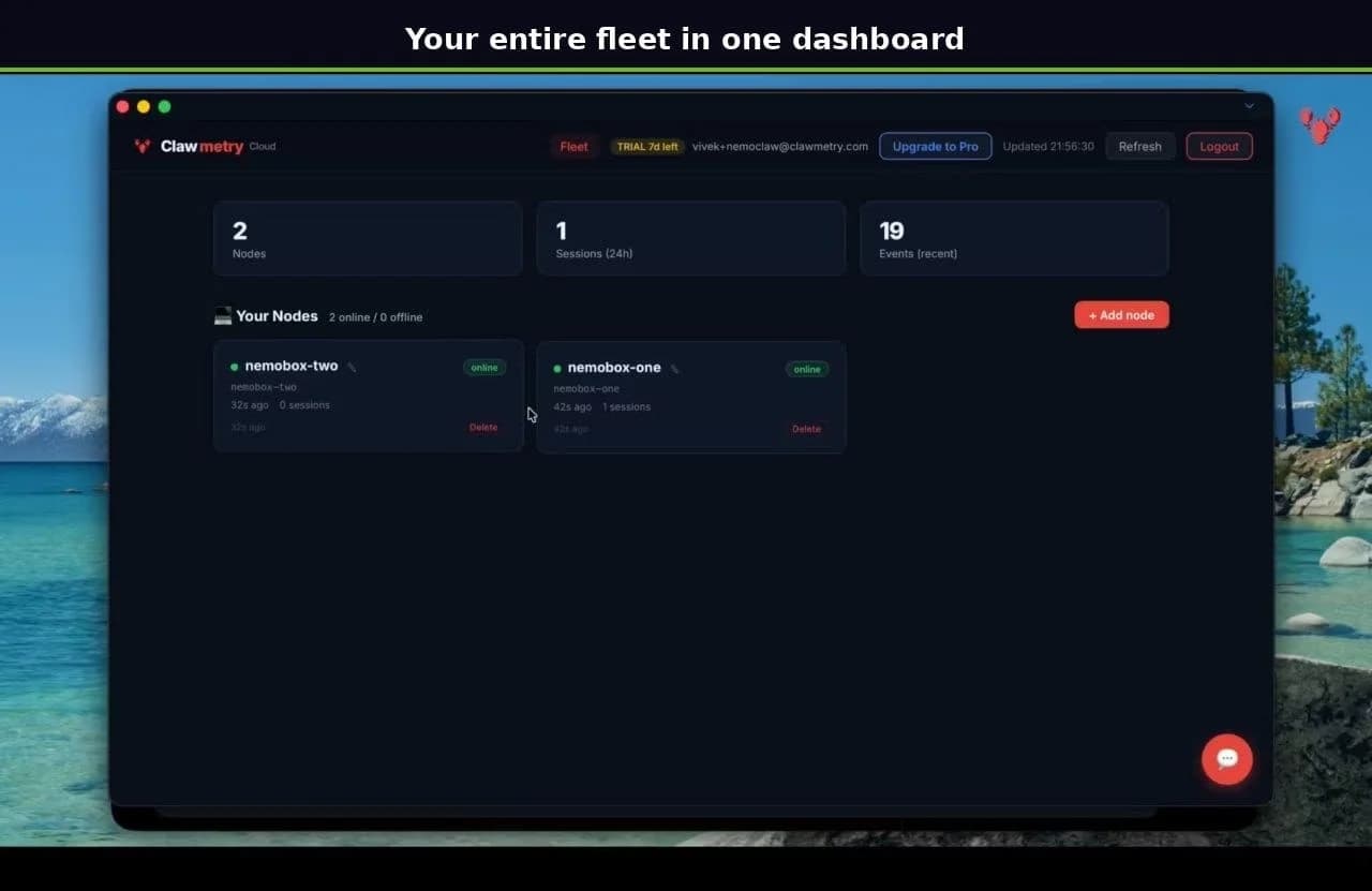 ClawMetry for NVIDIA NemoClaw screenshot 4