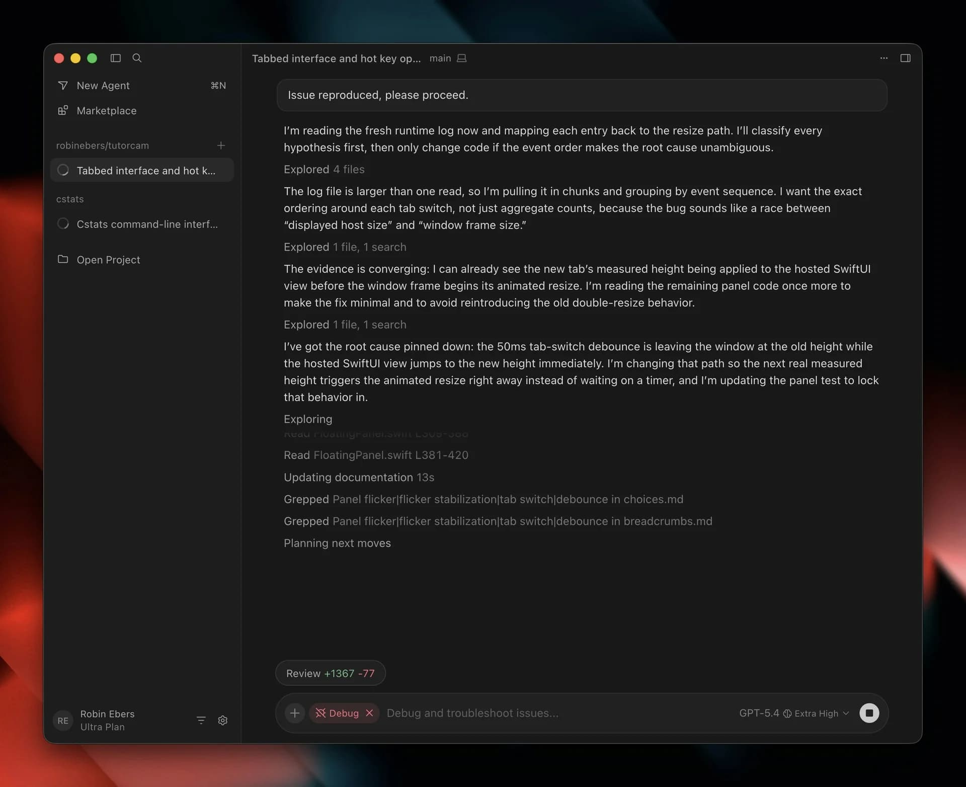 Cursor Glass screenshot 1