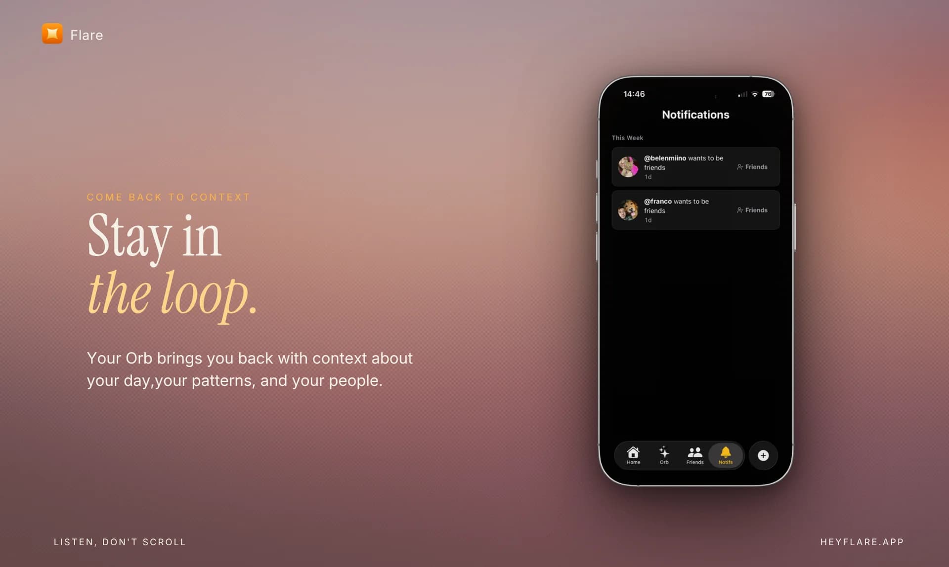 Flare screenshot 3