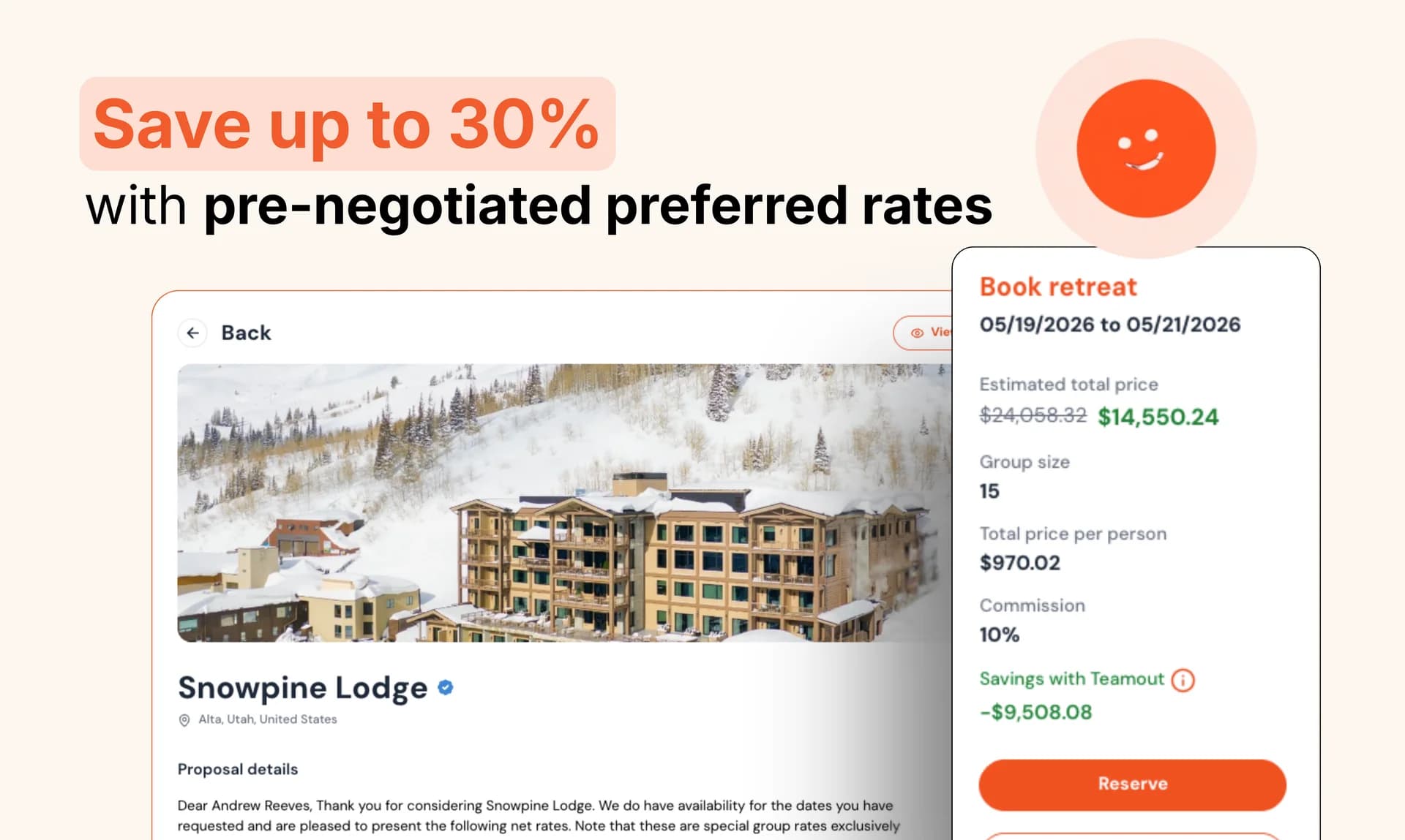 TeamOut AI screenshot 4