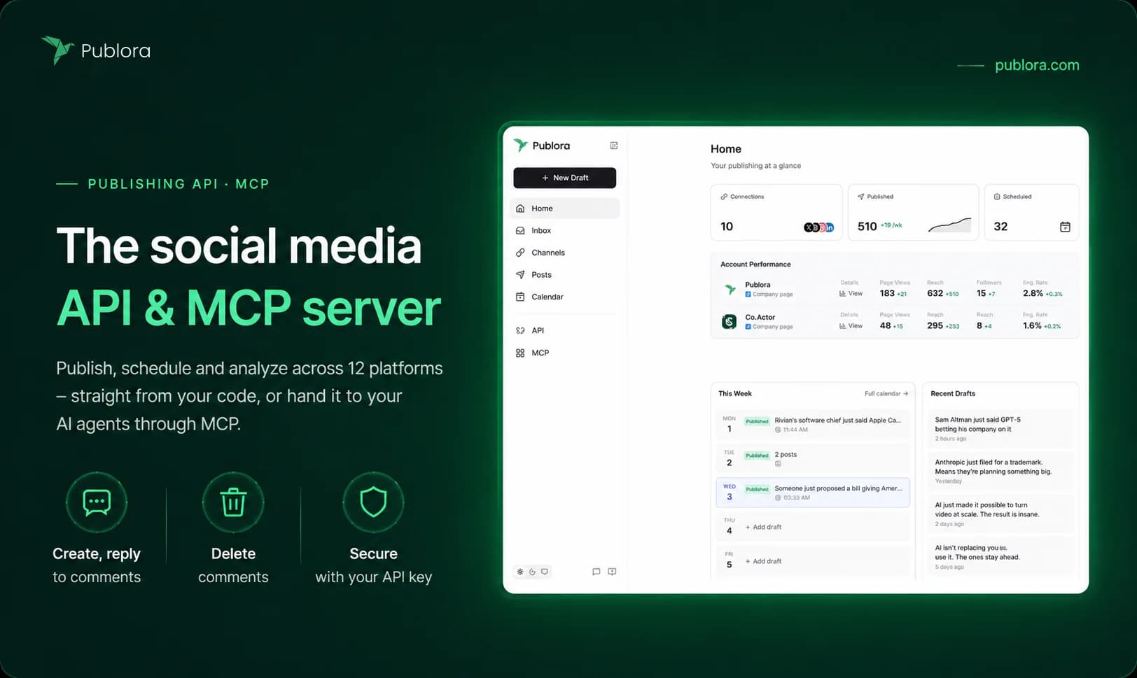 Publora screenshot 2