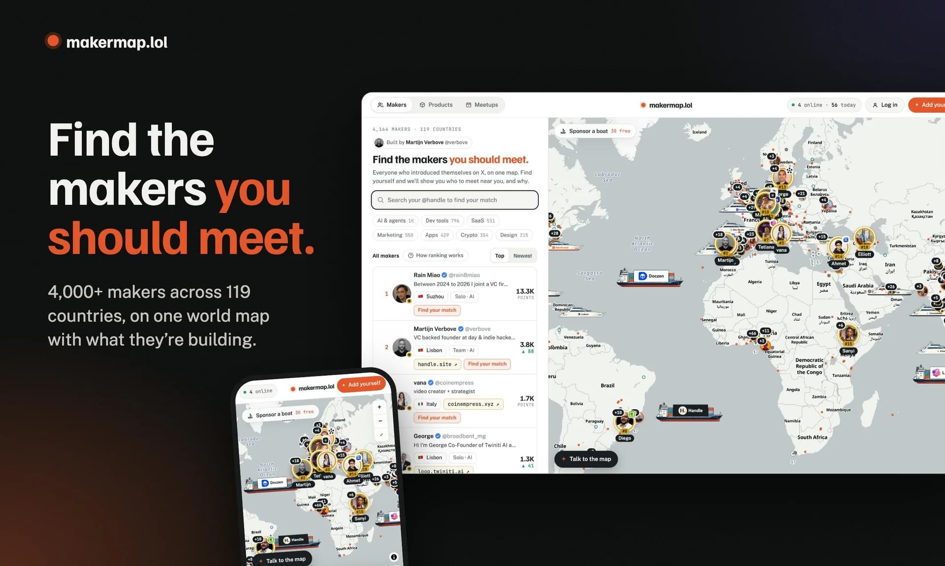 MakerMap screenshot 1