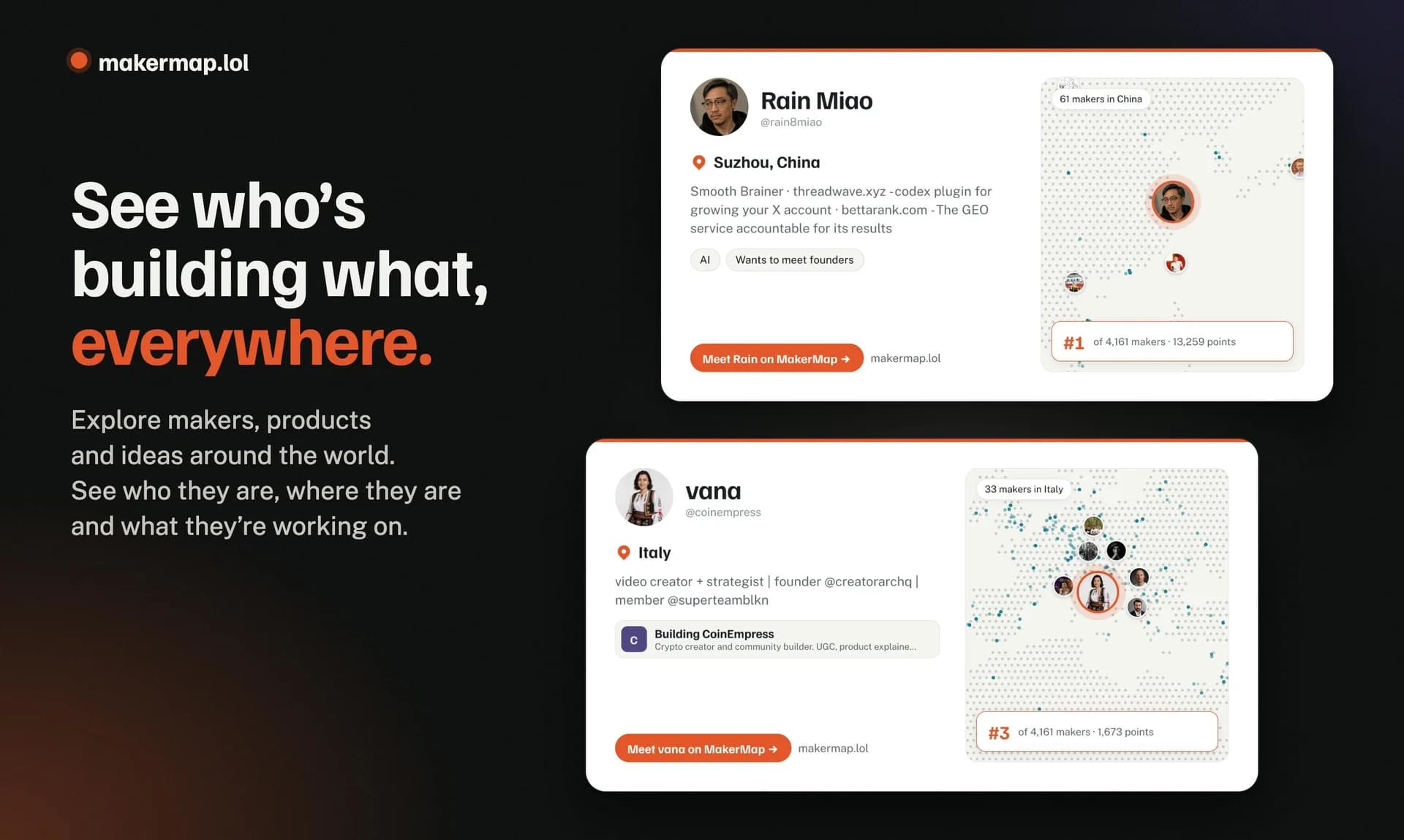 MakerMap screenshot 2
