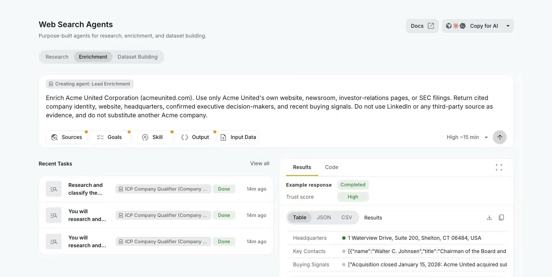 Web Search Agents by Nimble screenshot 3