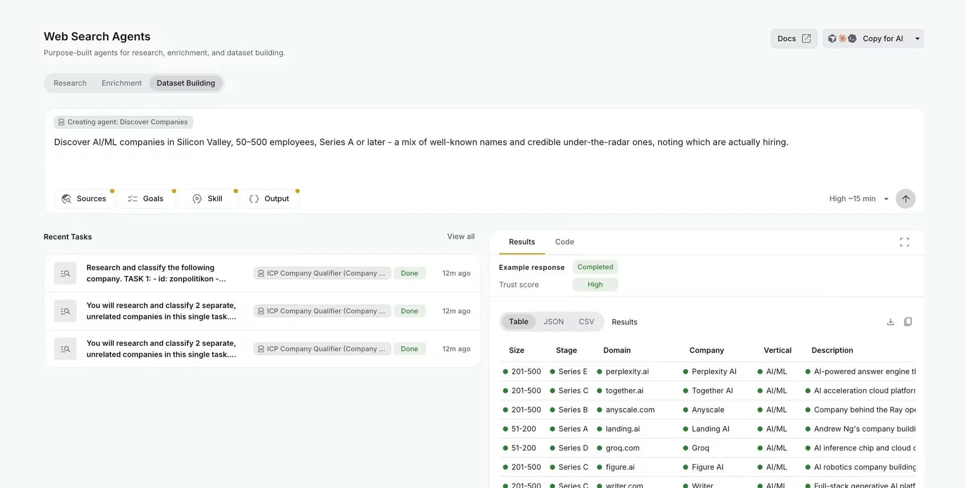 Web Search Agents by Nimble screenshot 4