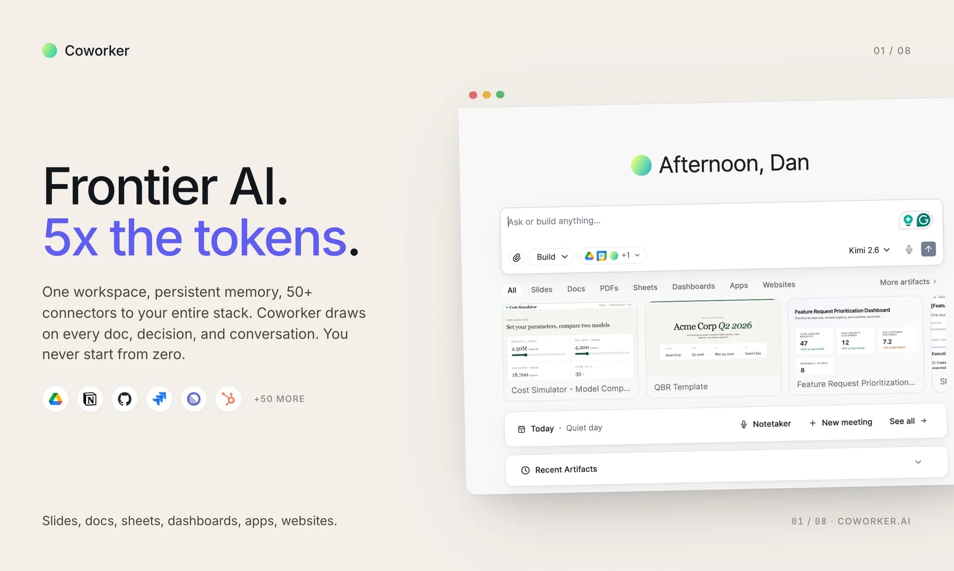 Coworker AI screenshot 1