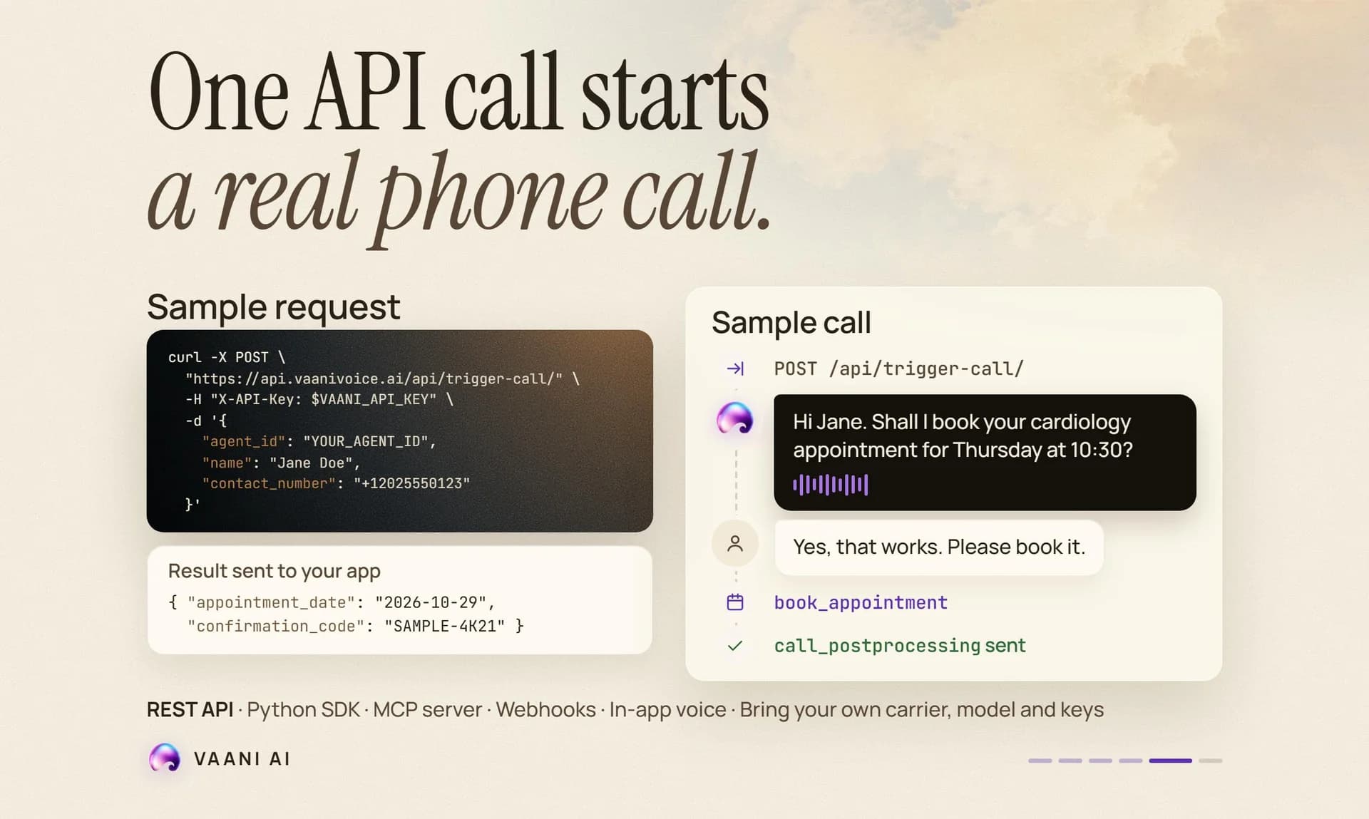 Vaani Developer Platform screenshot 1
