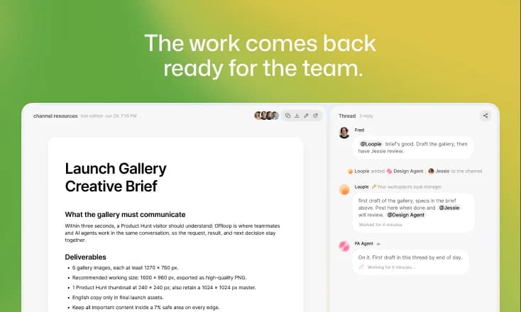 Offloop screenshot 2