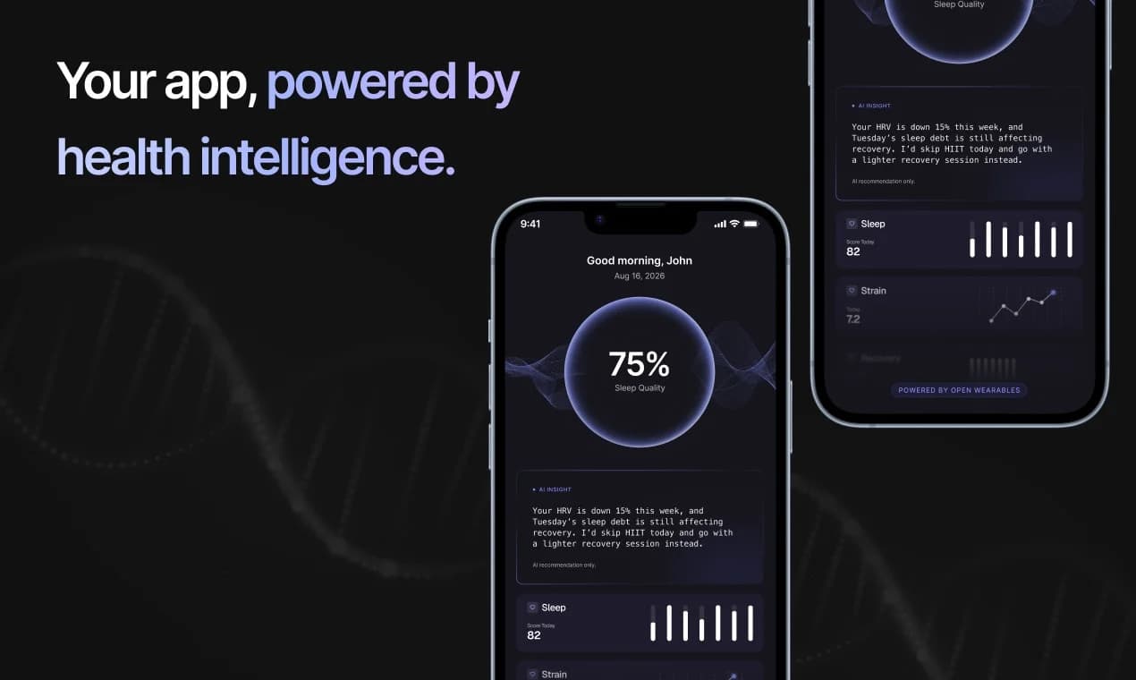 Open Wearables screenshot 1