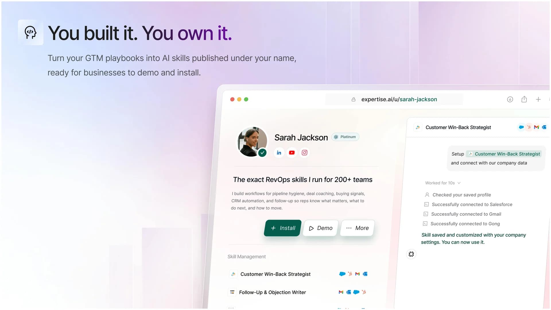 Expertise AI screenshot 1