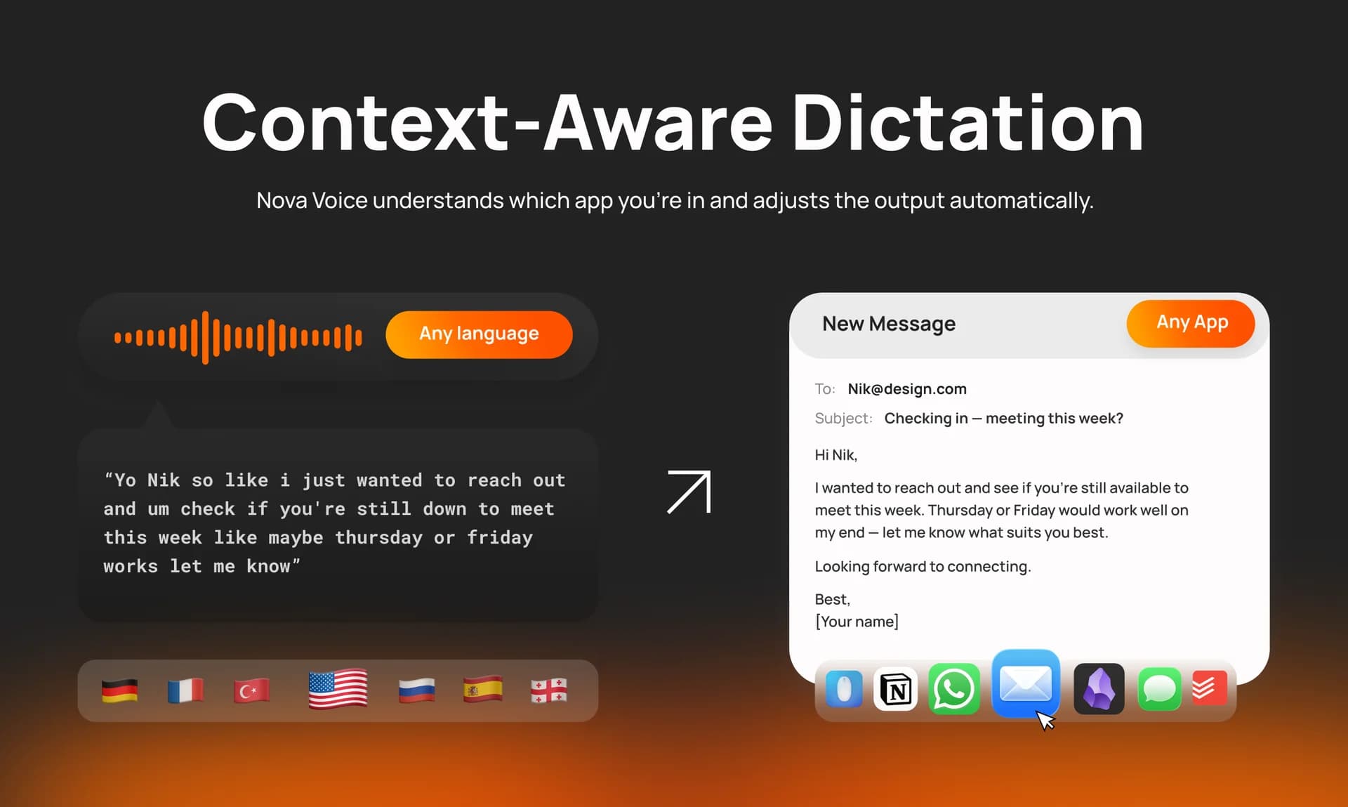 NovaVoice screenshot 3