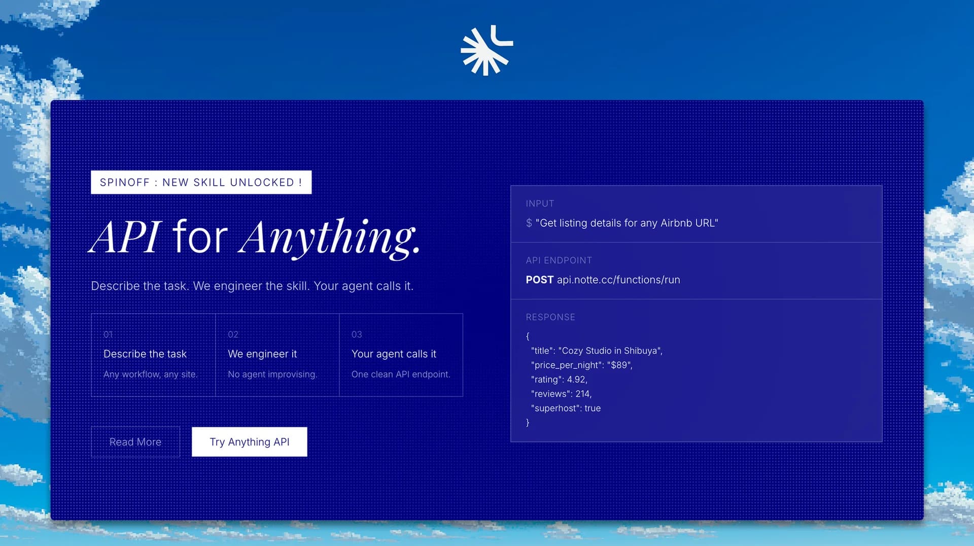 Anything API screenshot 1