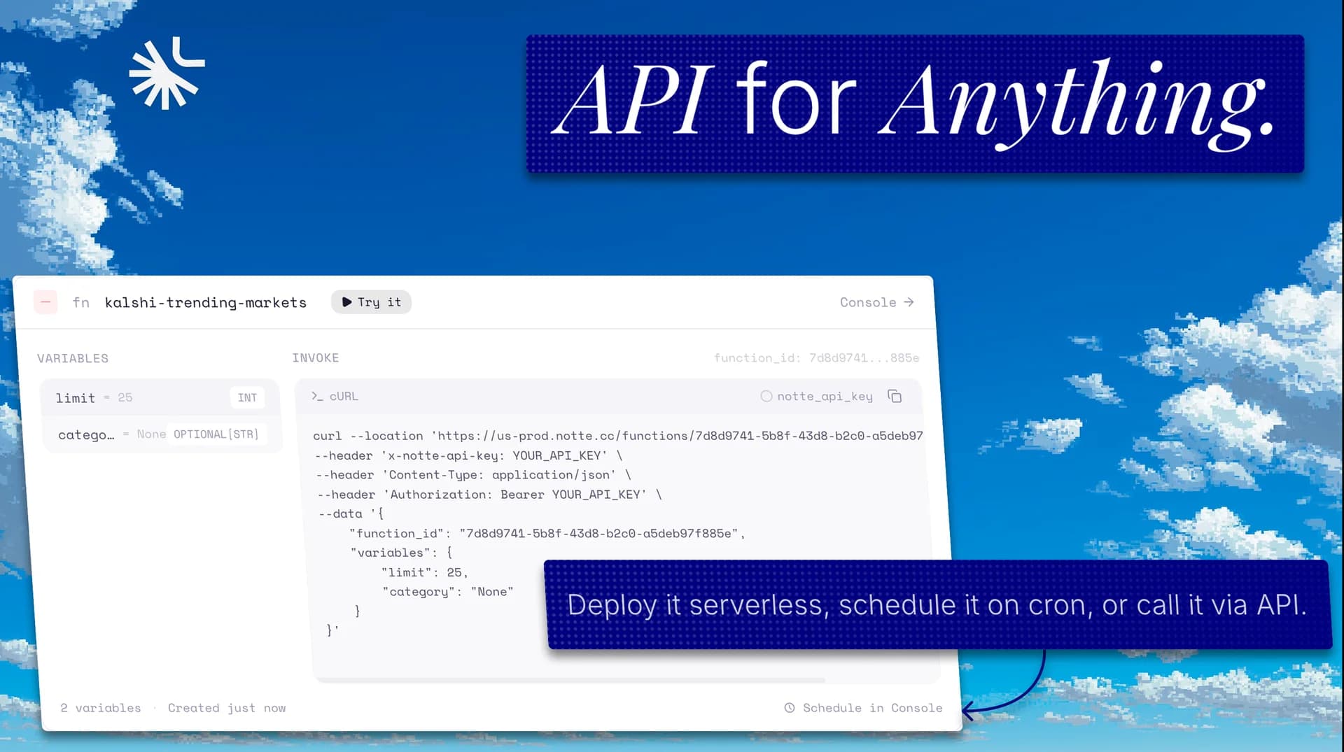 Anything API screenshot 5