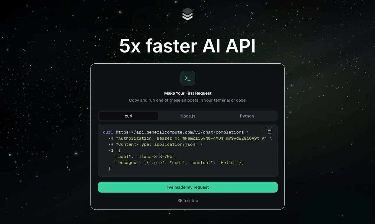 General Compute screenshot 1