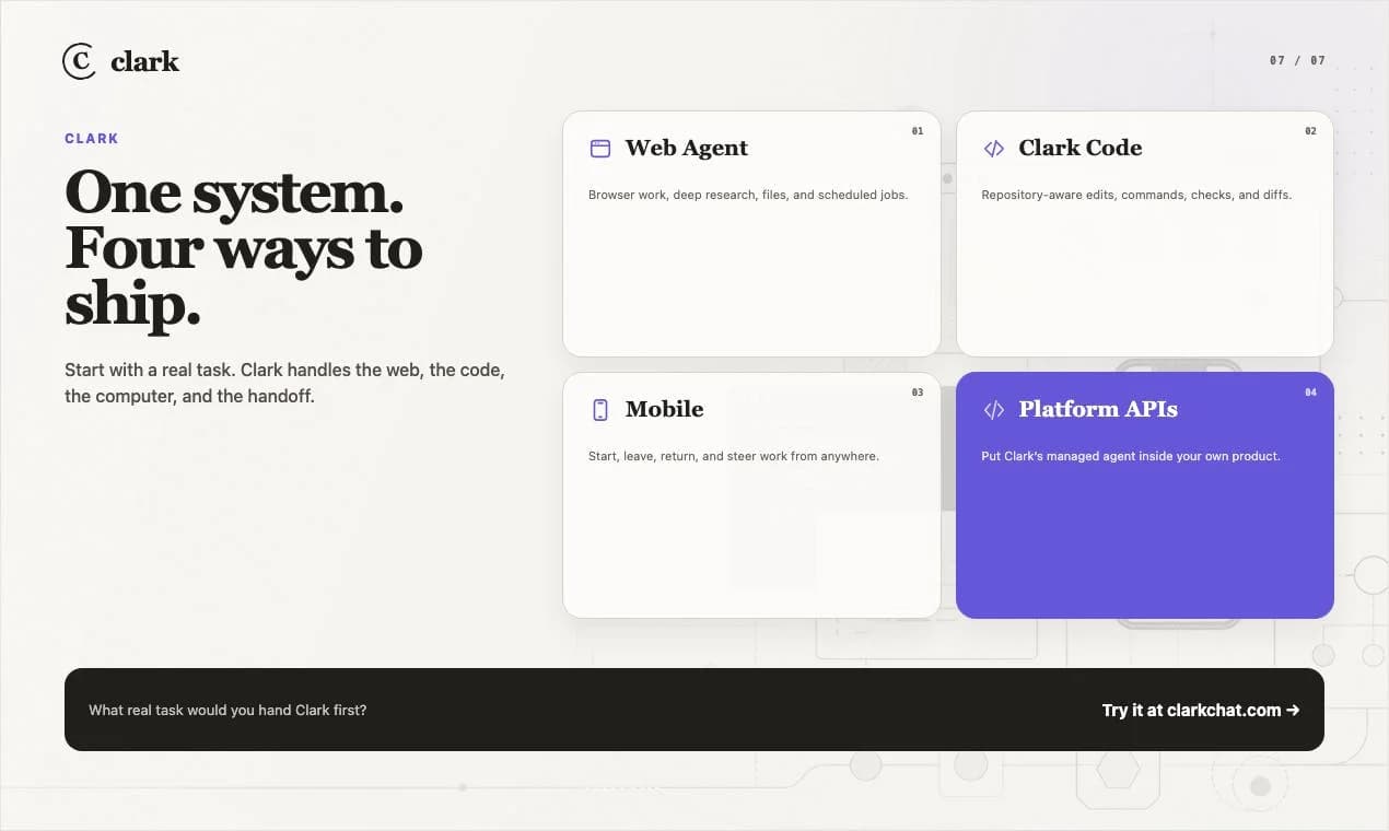 Clark screenshot 3