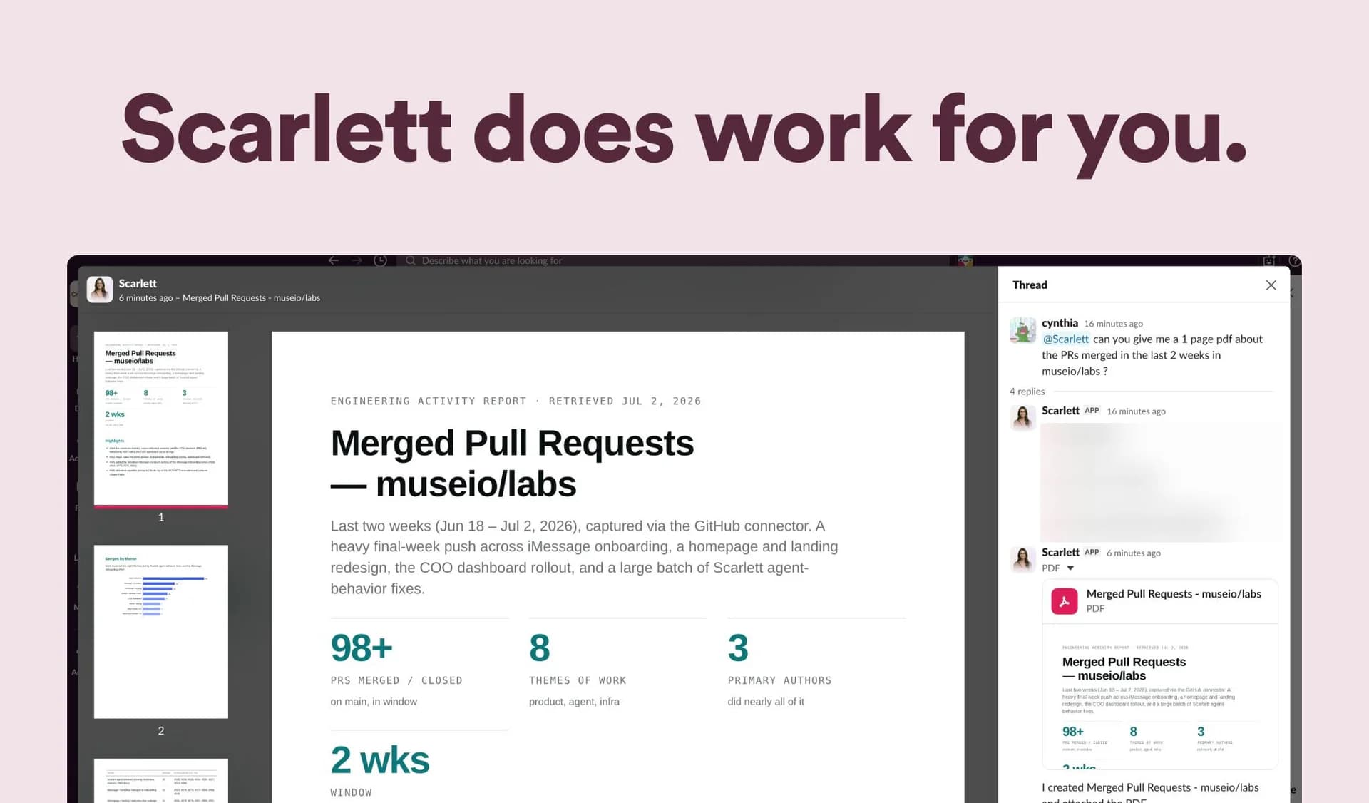 Scarlett. screenshot 2