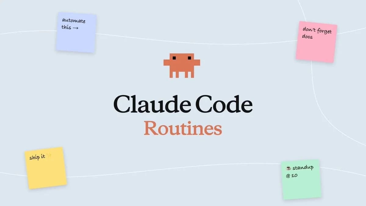 Claude Code Routines screenshot 1