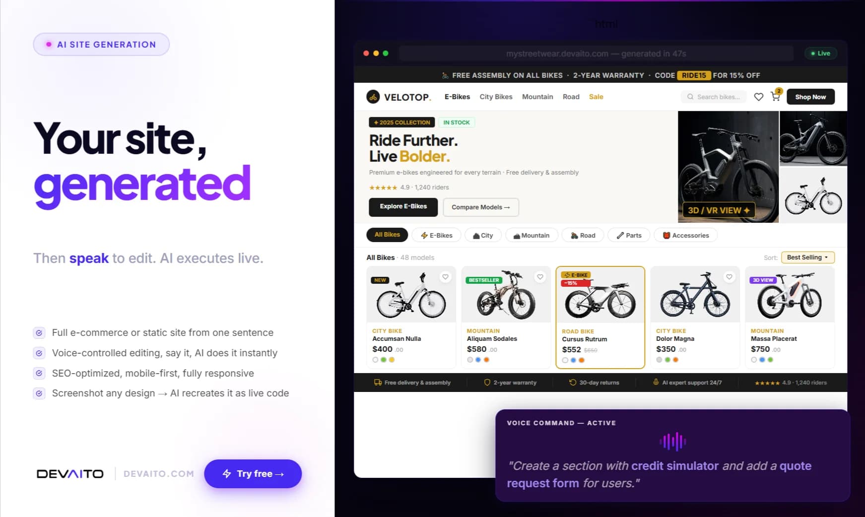 Devaito screenshot 2