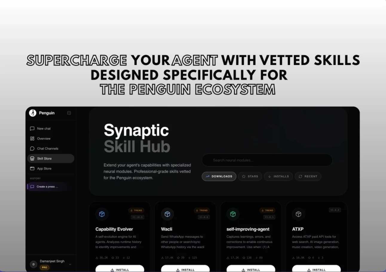 PenguinBot AI screenshot 4